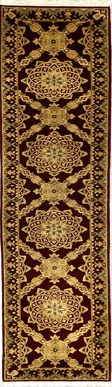India Tibetan Hand Knotted Wool  3x12