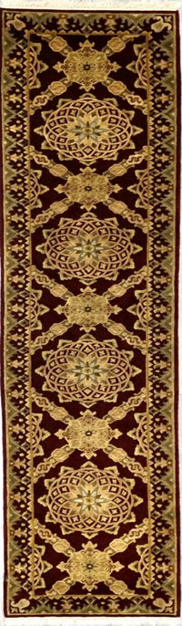 India Tibetan Hand Knotted Wool  3x12