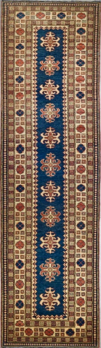 Pakistan Kazak Hand Knotted Wool 3x12