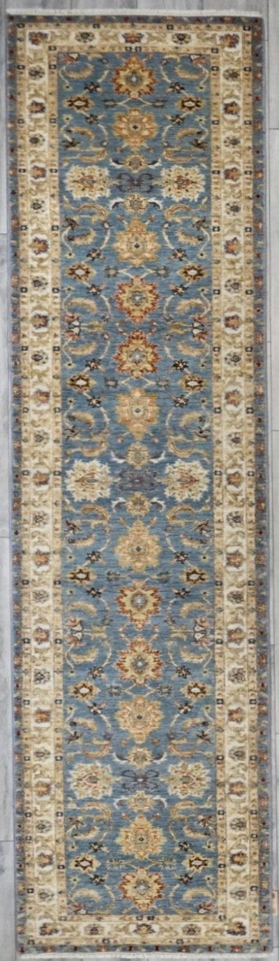 India Ziegler Hand Knotted Wool 3x12