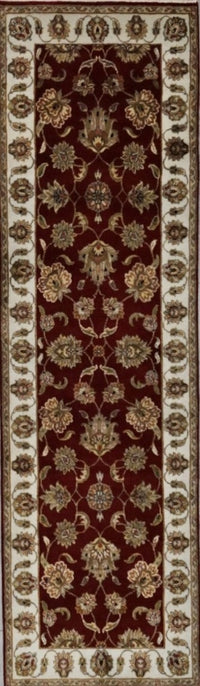 India Jaipur Hand Knotted Wool 3X8