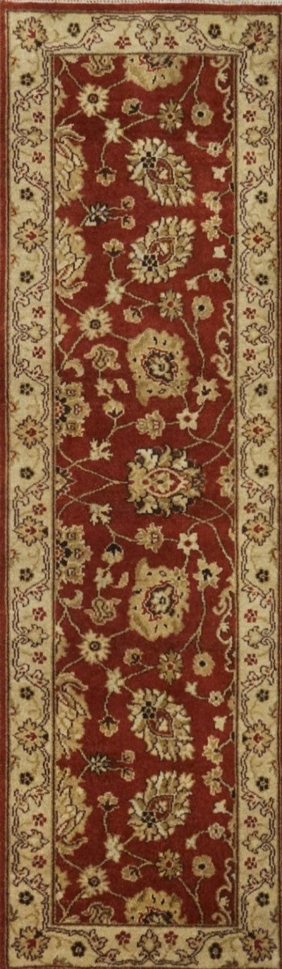 India Oasis Hand Knotted Wool 3X8